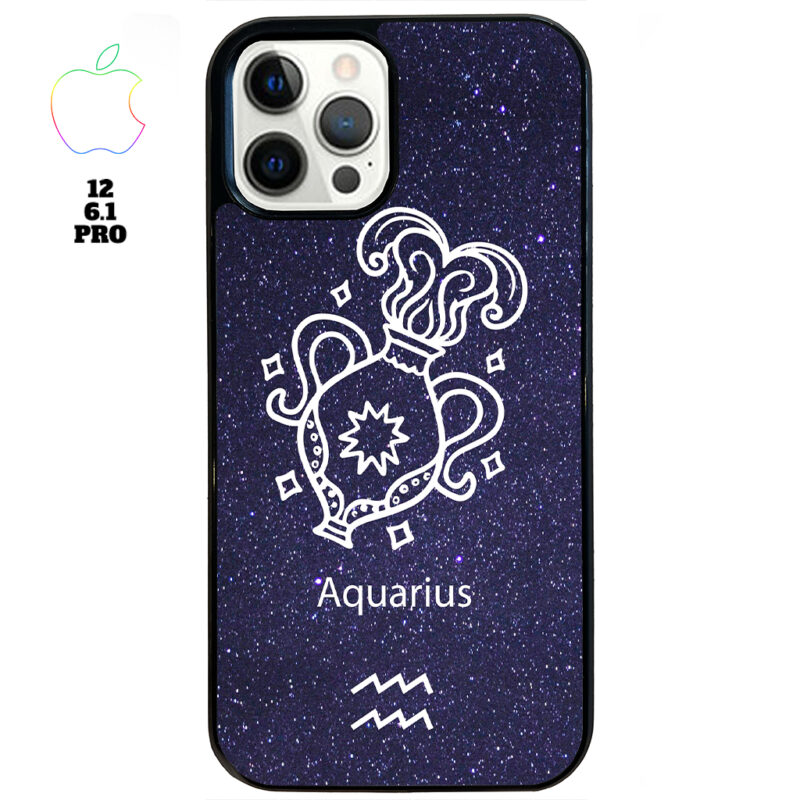 Aquarius Zodiac Stars Apple iPhone Case Apple iPhone 12 6 1 Pro Phone Case Phone Case Cover