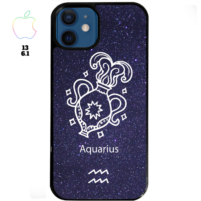 Aquarius Zodiac Stars Apple iPhone Case Apple iPhone 13 6.1 Phone Case Phone Case Cover
