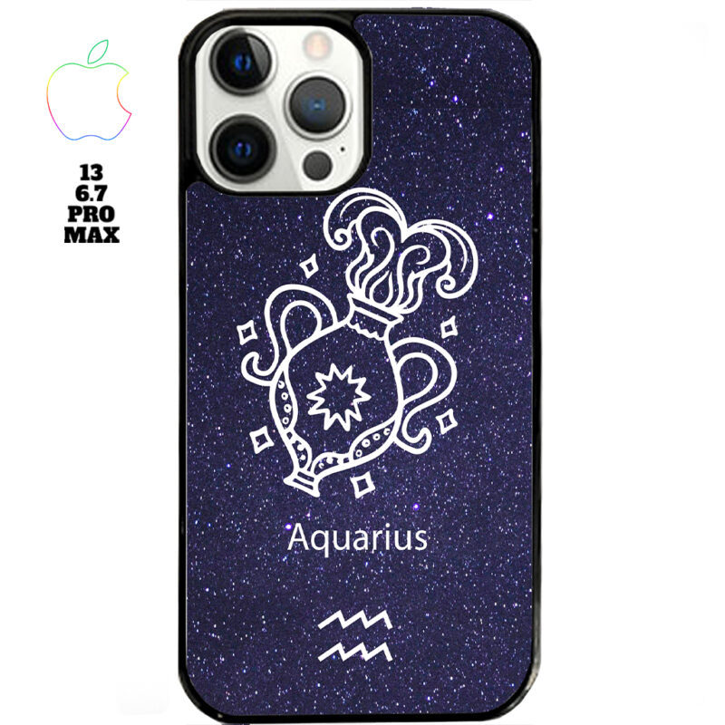 Aquarius Zodiac Stars Apple iPhone Case Apple iPhone 13 6.7 Pro Max Phone Case Phone Case Cover