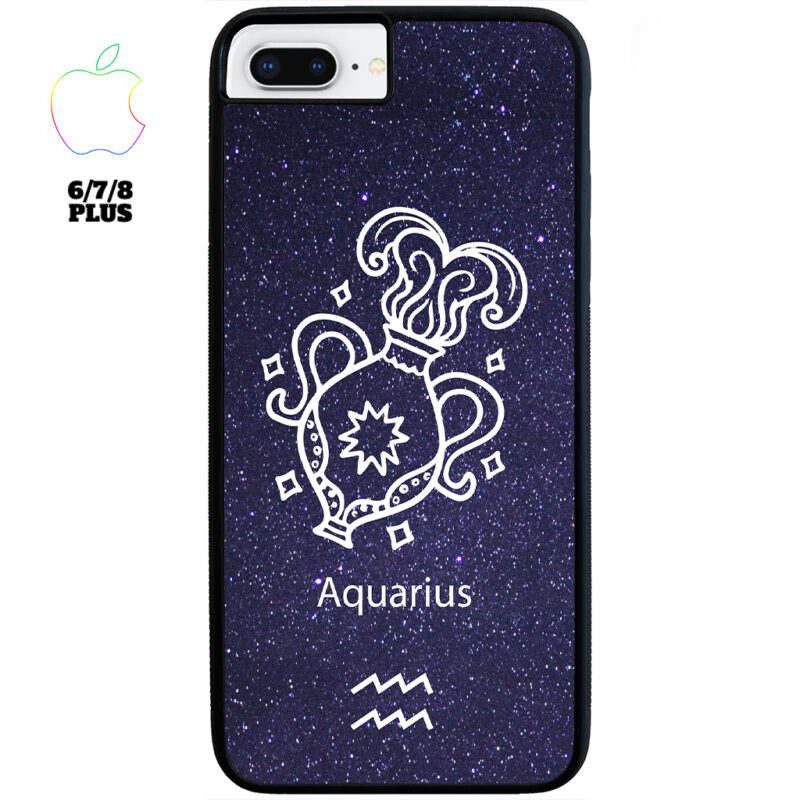 Aquarius Zodiac Stars Apple iPhone Case Apple iPhone 6 7 8 Plus Phone Case Phone Case Cover