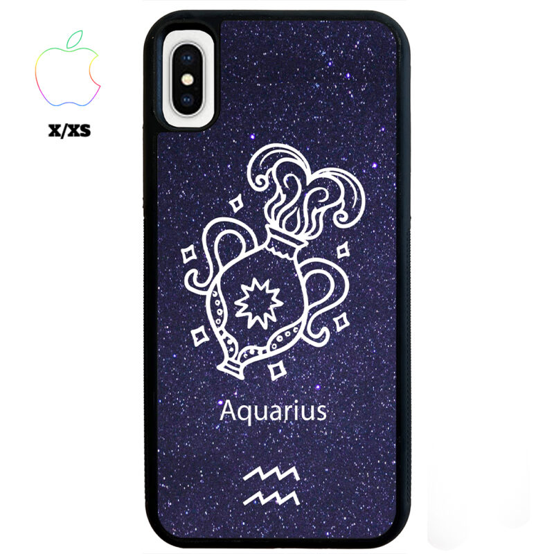 Aquarius Zodiac Stars Apple iPhone Case Apple iPhone X XS Phone Case Phone Case Cover