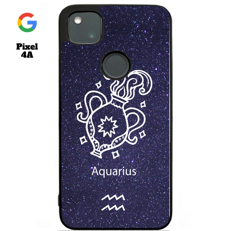 Aquarius Zodiac Stars Phone Case Google Pixel 4A Phone Case Cover
