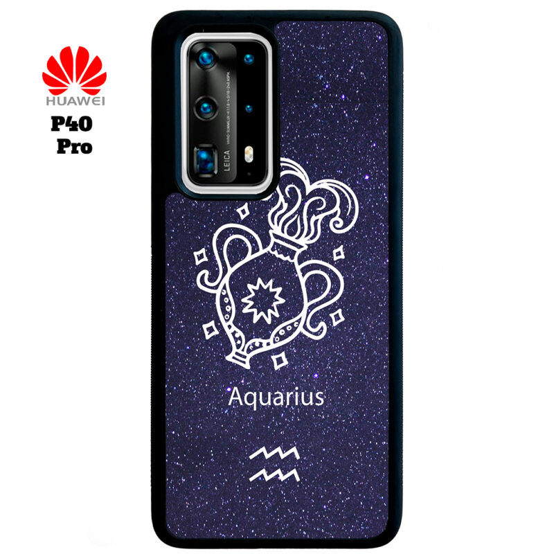 Aquarius Zodiac Stars Phone Case Huawei P40 Pro Phone Case Cover