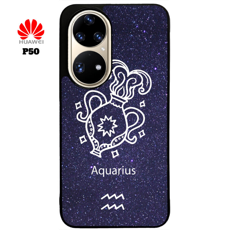 Aquarius Zodiac Stars Phone Case Huawei P50 Phone Phone Case Cover