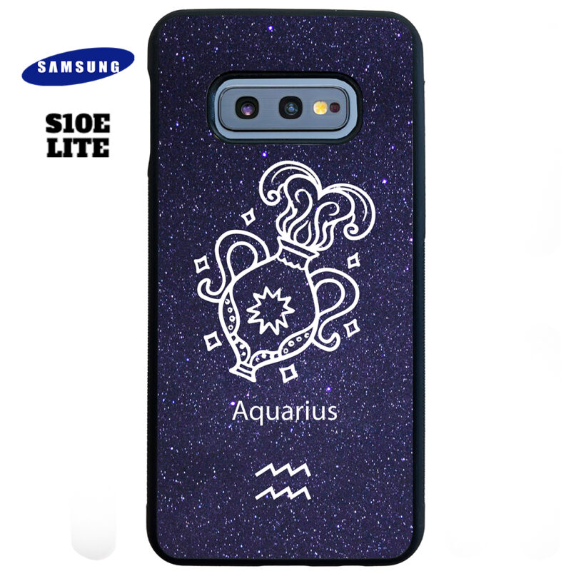 Aquarius Zodiac Stars Phone Case Samsung Galaxy S10e Lite Phone Case Cover