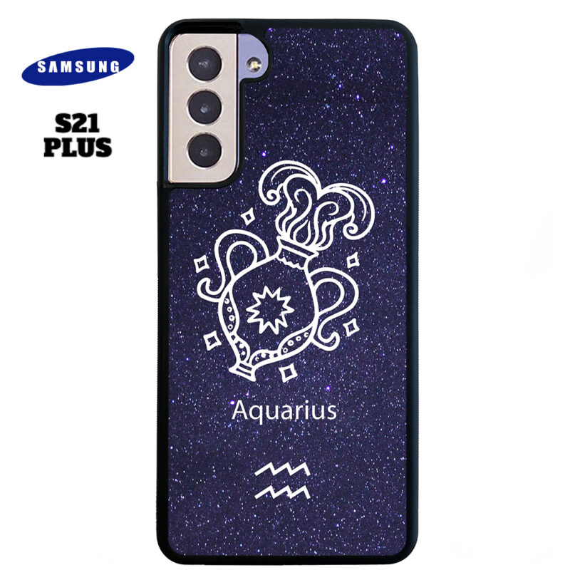 Aquarius Zodiac Stars Phone Case Samsung Galaxy S21 Plus Phone Case Cover