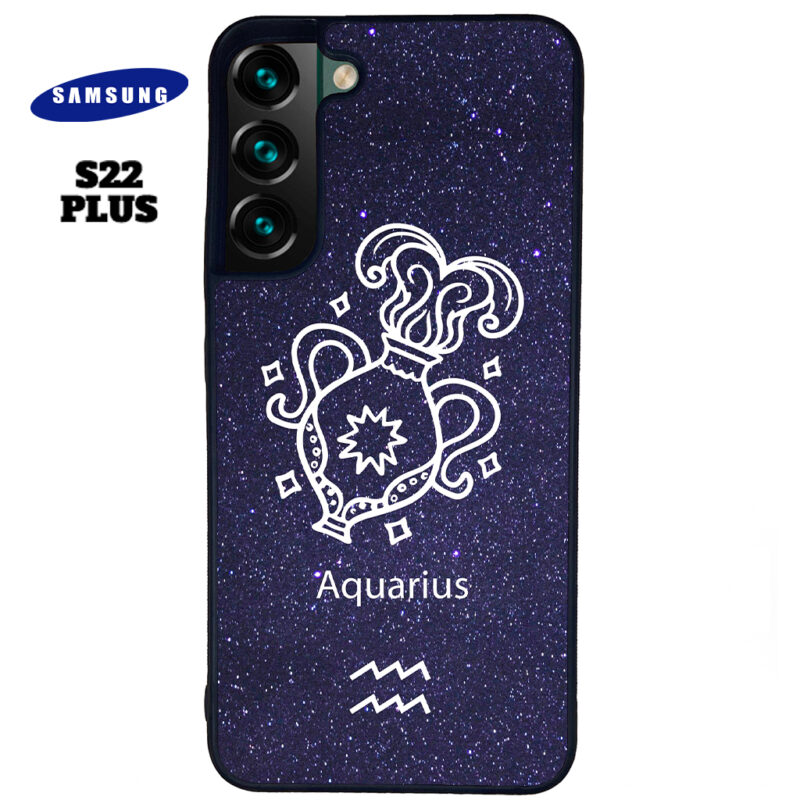 Aquarius Zodiac Stars Phone Case Samsung Galaxy S22 Plus Phone Case Cover