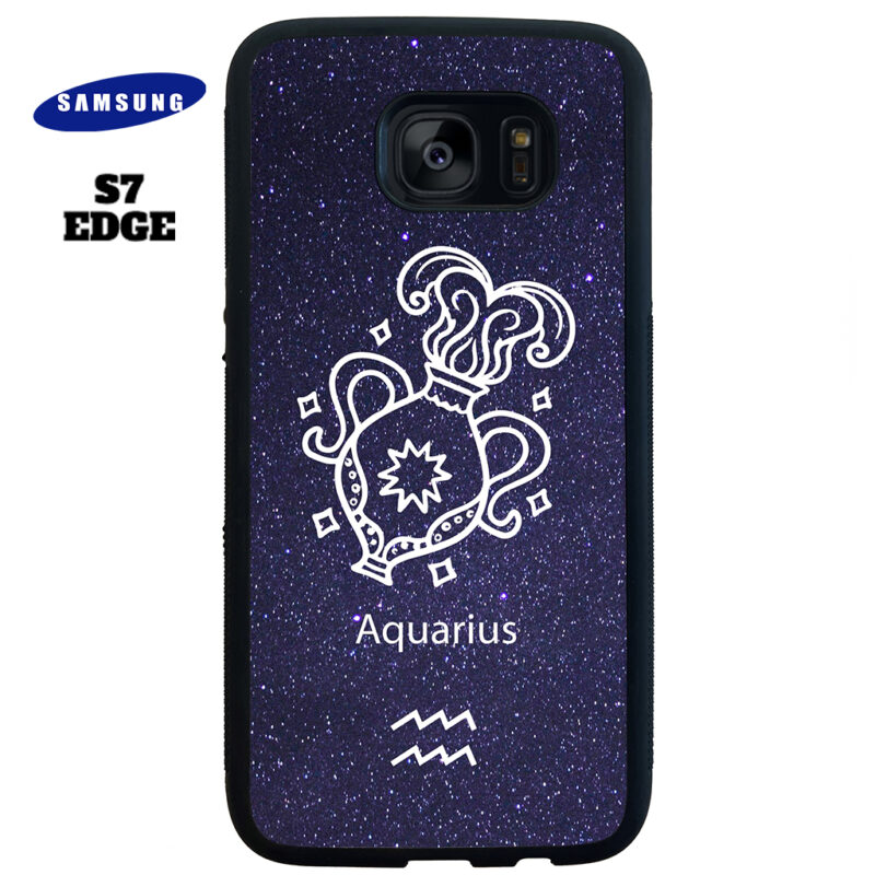 Aquarius Zodiac Stars Phone Case Samsung Galaxy S7 Edge Phone Case Cover