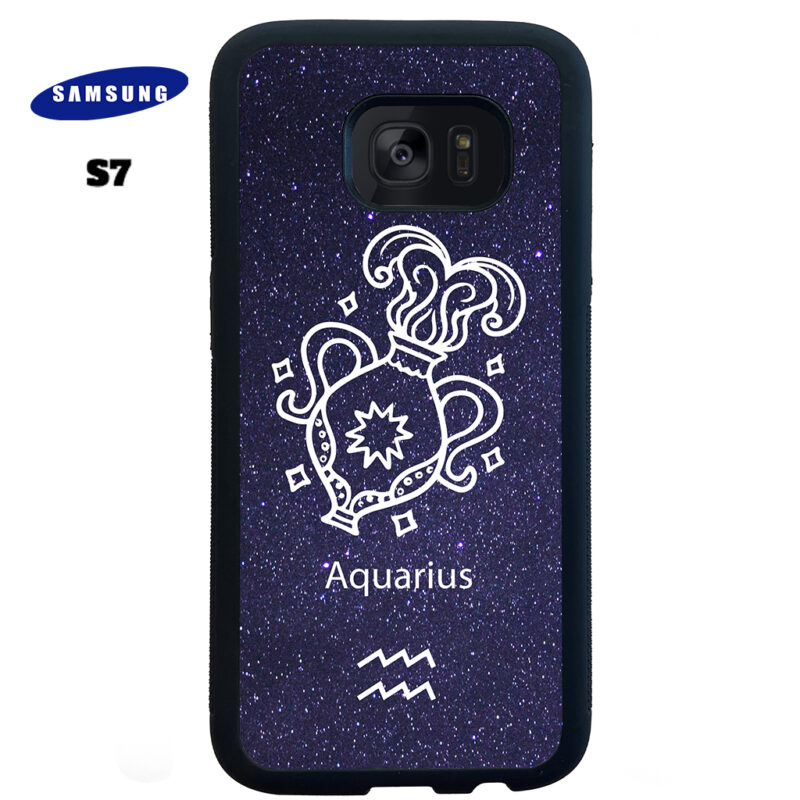 Aquarius Zodiac Stars Phone Case Samsung Galaxy S7 Phone Case Cover