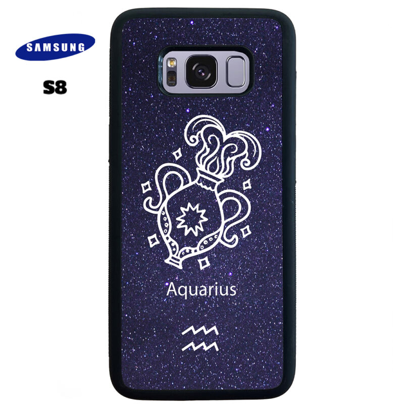 Aquarius Zodiac Stars Phone Case Samsung Galaxy S8 Phone Case Cover