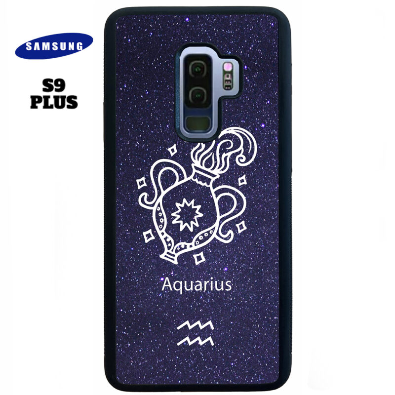 Aquarius Zodiac Stars Phone Case Samsung Galaxy S9 Plus Phone Case Cover