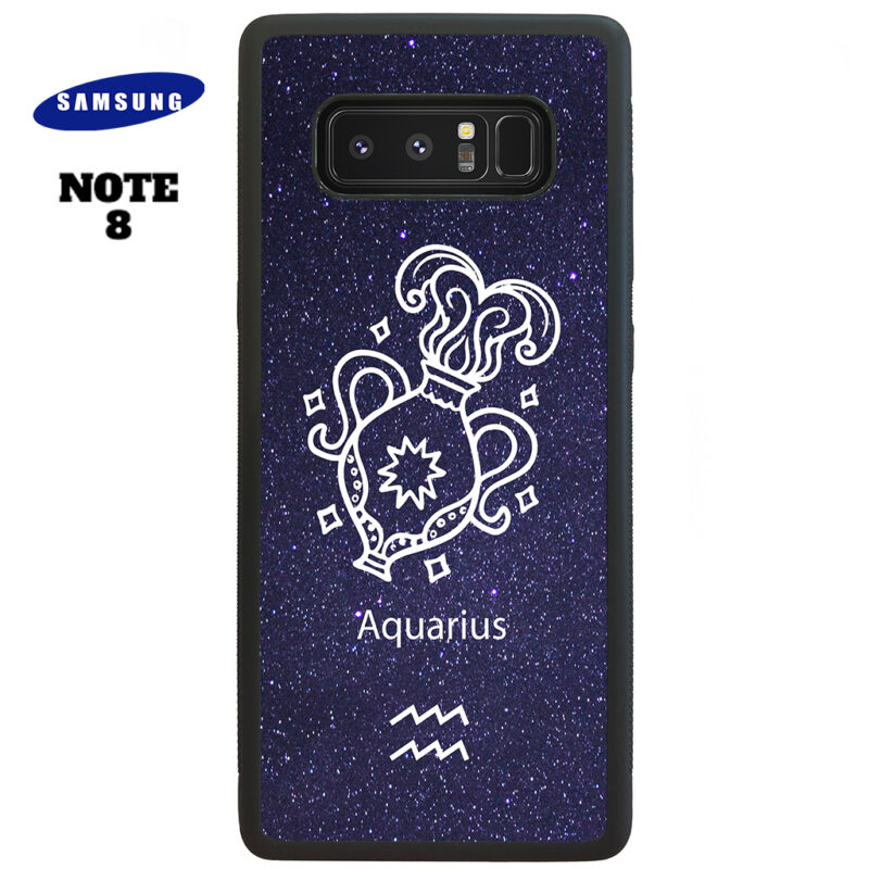 Aquarius Zodiac Stars Phone Case Samsung Note 8 Phone Case Cover