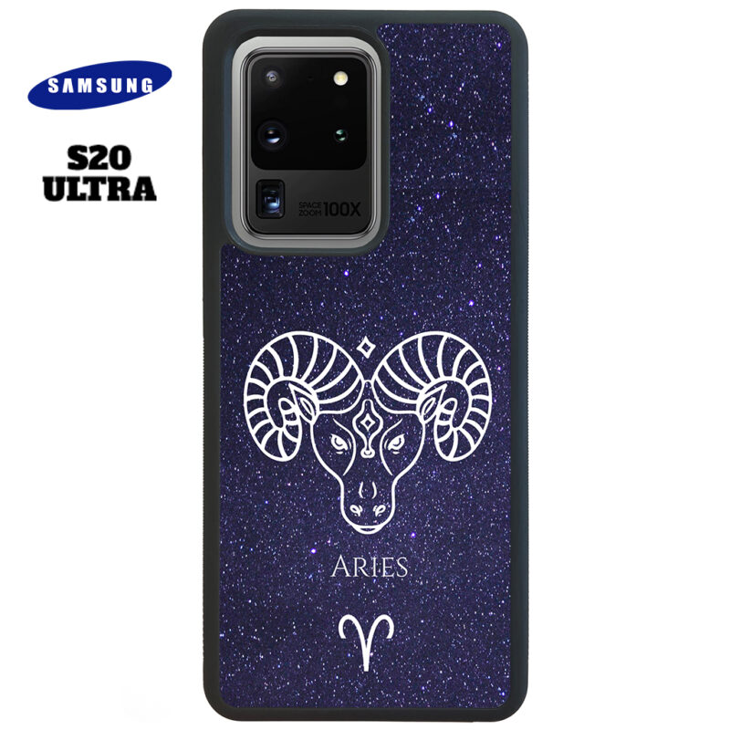 Aries Zodiac Stars Phone Case Samsung Galaxy S20 Ultra Phone Case Cover
