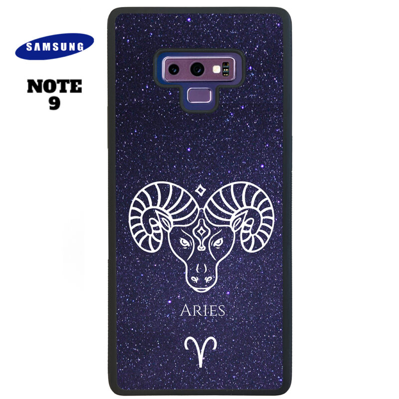Aries Zodiac Stars Phone Case Samsung Note 9 Phone Case Cover