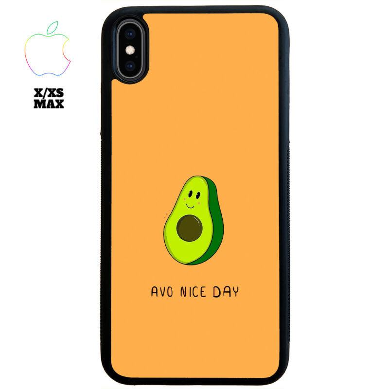 Avo Nice Day Apple iPhone Case Apple iPhone X XS Max Phone Case Phone Case Cover
