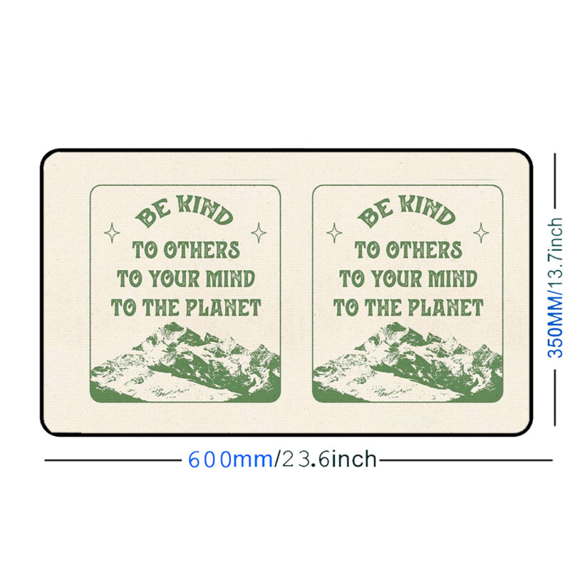Be Kind To Your Mind Desk Pad Standard Dimensions Australia QLD NSW SA VIC WA NT