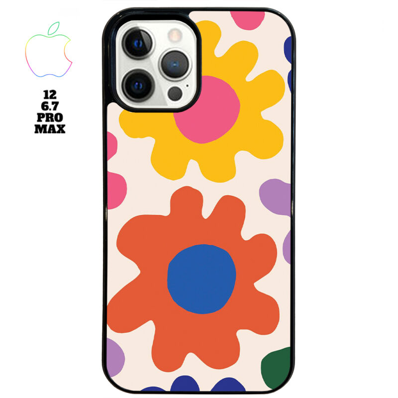 Boom Blooms Apple iPhone Case Apple iPhone 12 6 7 Pro Max Phone Case Phone Case Cover