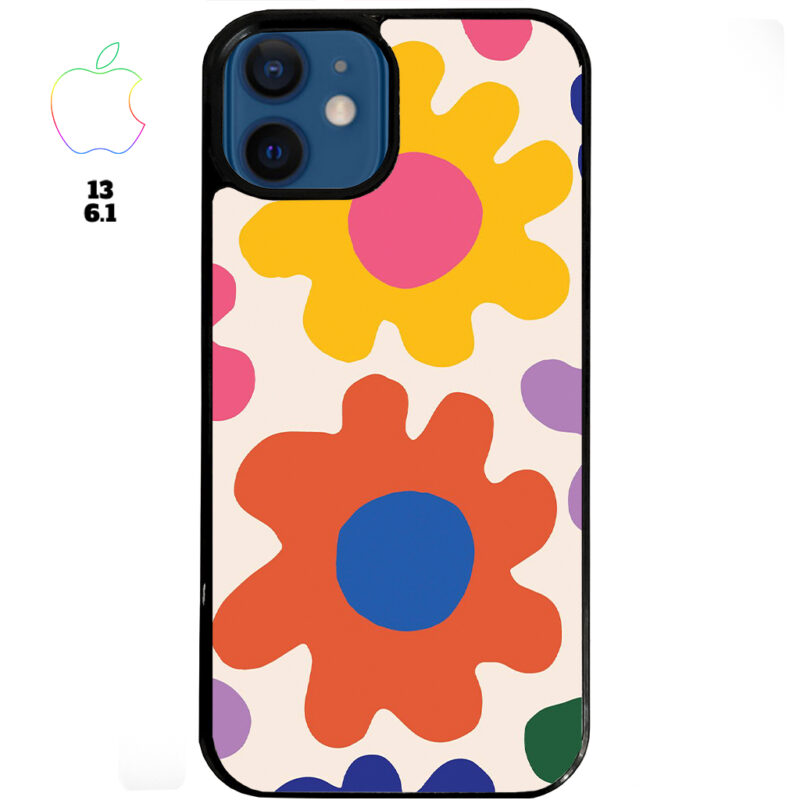 Boom Blooms Apple iPhone Case Apple iPhone 13 6.1 Phone Case Phone Case Cover