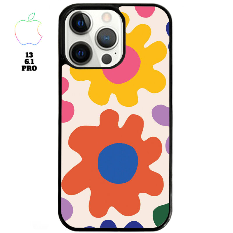 Boom Blooms Apple iPhone Case Apple iPhone 13 6.1 Pro Phone Case Phone Case Cover