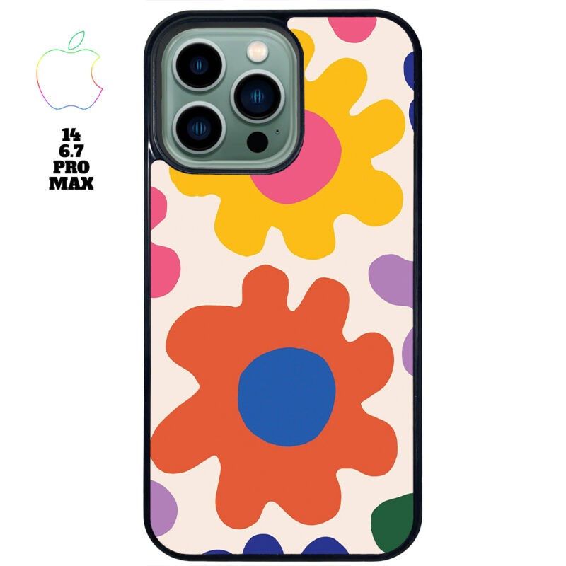 Boom Blooms Apple iPhone Case Apple iPhone 14 6.7 Pro Max Phone Case Phone Case Cover