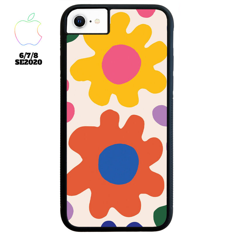 Boom Blooms Apple iPhone Case Apple iPhone 6 7 8 SE 2020 Phone Case Phone Case Cover