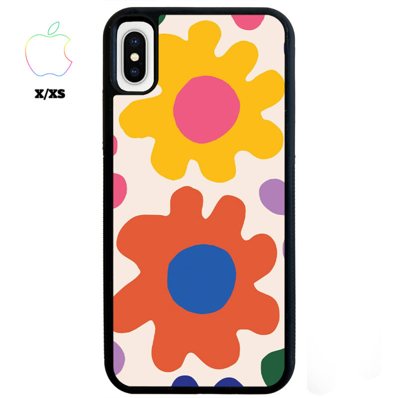 Boom Blooms Apple iPhone Case Apple iPhone X XS Phone Case Phone Case Cover