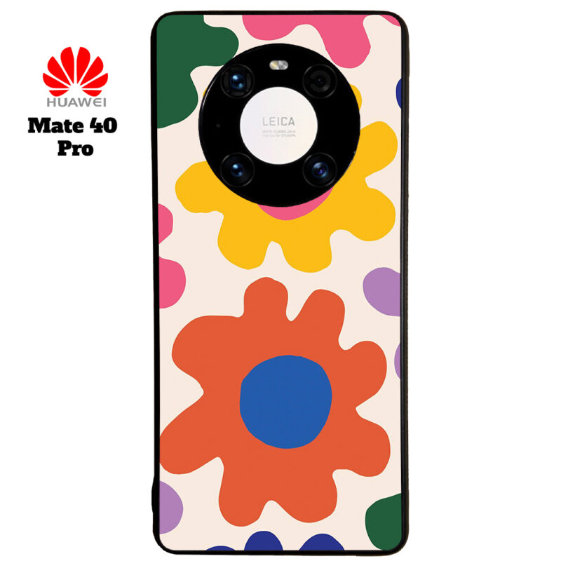 Boom Blooms Phone Case Huawei Mate 40 Pro Phone Case Cover Image