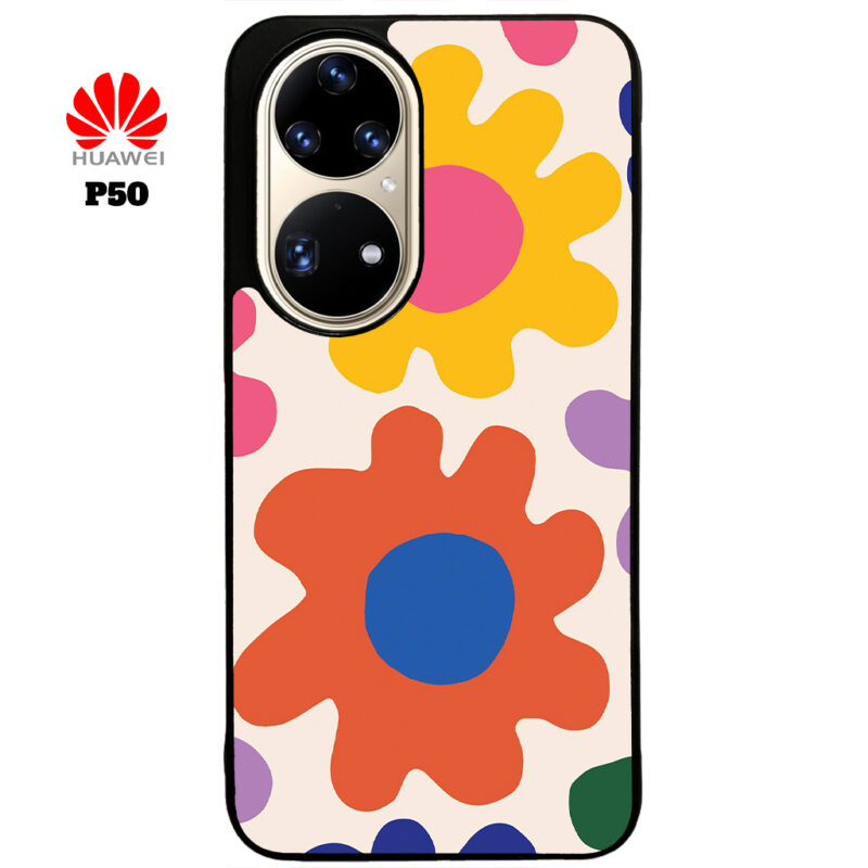 Boom Blooms Phone Case Huawei P50 Phone Phone Case Cover