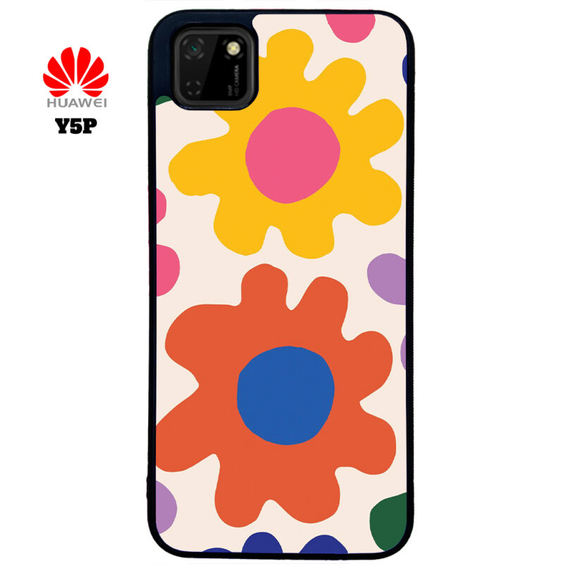 Boom Blooms Phone Case Huawei Y5P Phone Case Cover