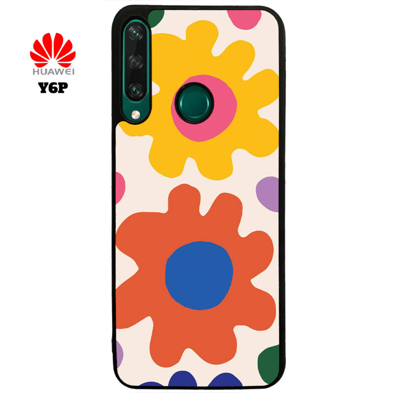 Boom Blooms Phone Case Huawei Y6P Phone Case Cover