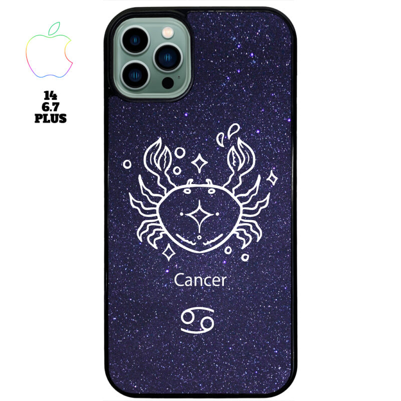 Cancer Zodiac Stars Apple iPhone Case Apple iPhone 14 6.7 Plus Phone Case Phone Case Cover