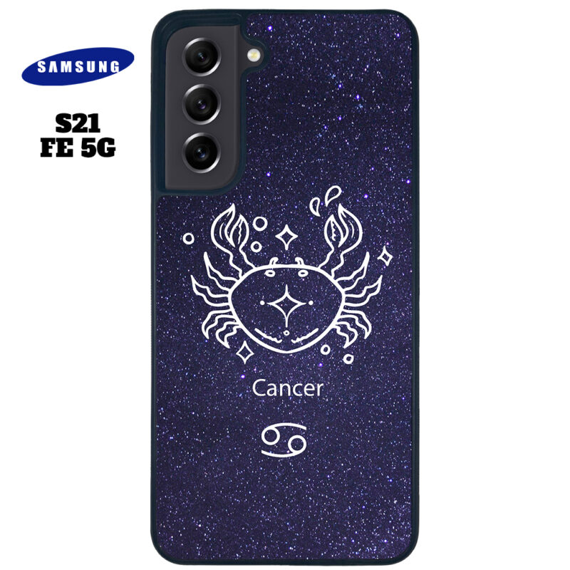 Cancer Zodiac Stars Phone Case Samsung Galaxy S21 FE 5G Phone Case Cover