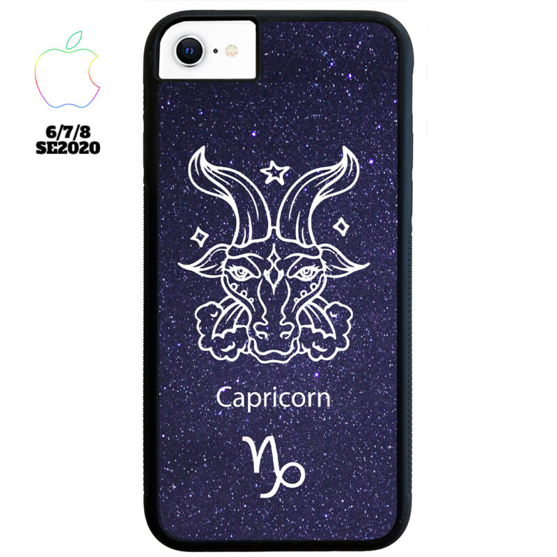 Capricorn Zodiac Stars Apple iPhone Case Apple iPhone 6 7 8 SE 2020 Phone Case Phone Case Cover
