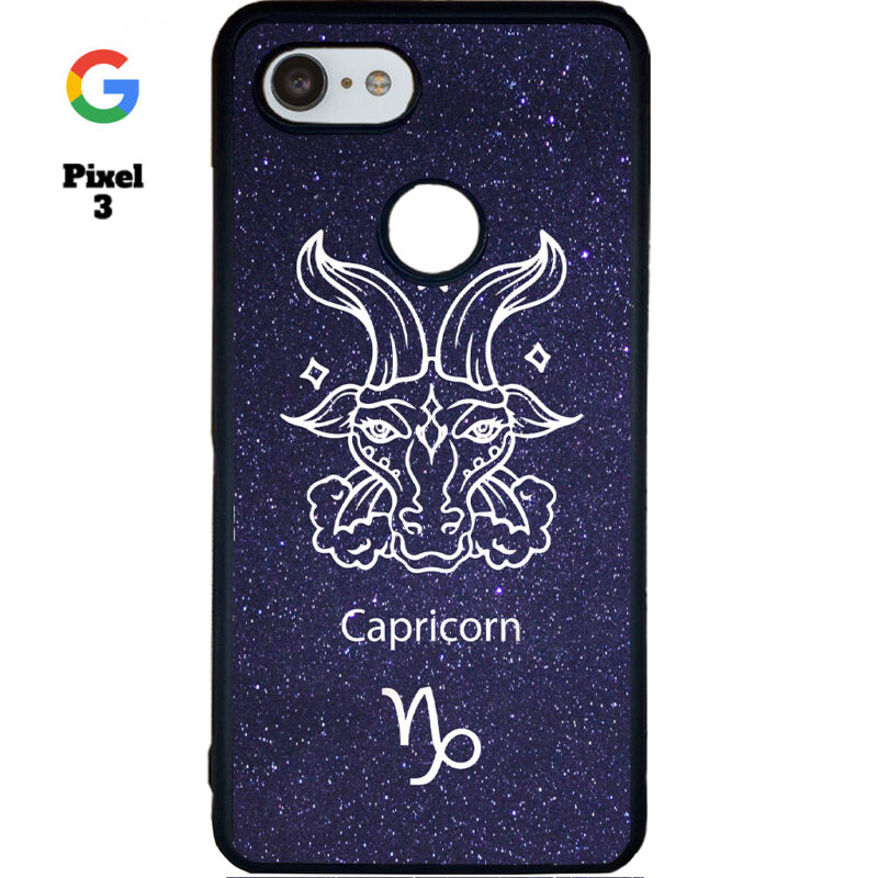 Capricorn Zodiac Stars Phone Case Google Pixel 3 Phone Case Cover