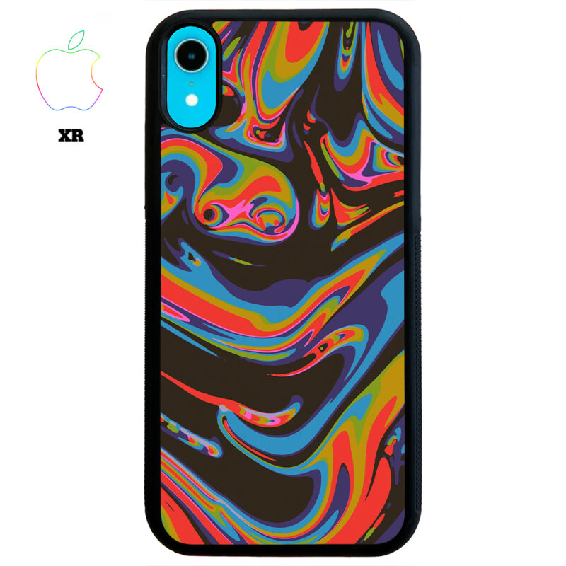 Colourful Swirl Apple iPhone Case Apple iPhone XR Phone Case Phone Case Cover