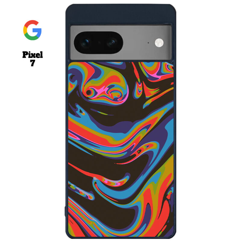 Colourful Swirl Phone Case Google Pixel 7 Phone Case Cover
