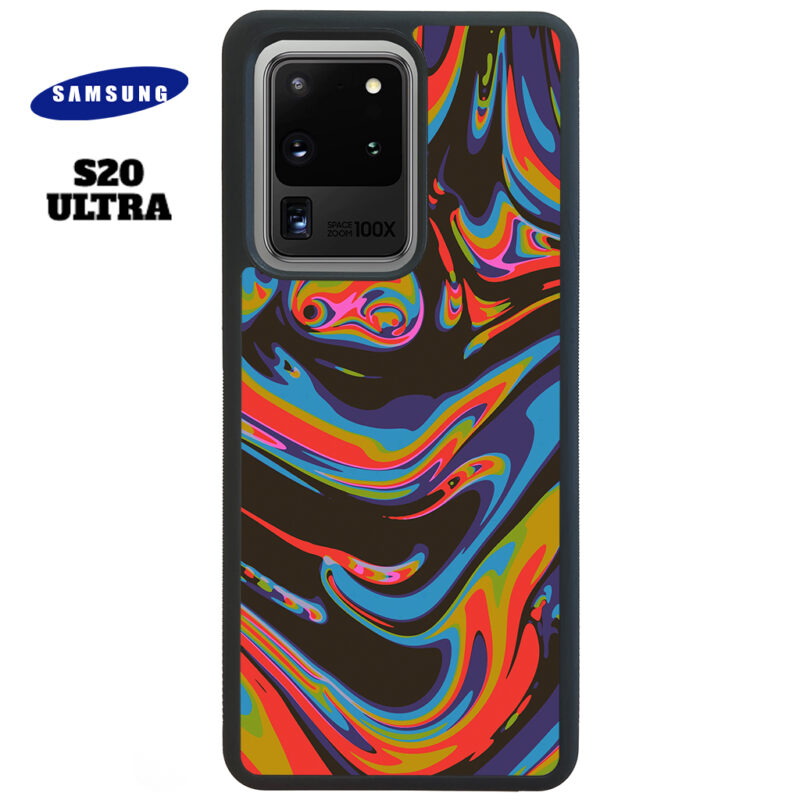 Colourful Swirl Phone Case Samsung Galaxy S20 Ultra Phone Case Cover