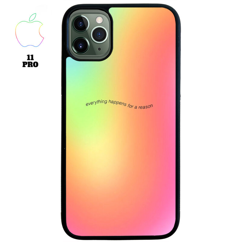 Everything Happens For A Reason Apple iPhone Case Apple iPhone 11 Pro Phone Case Phone Case Cover