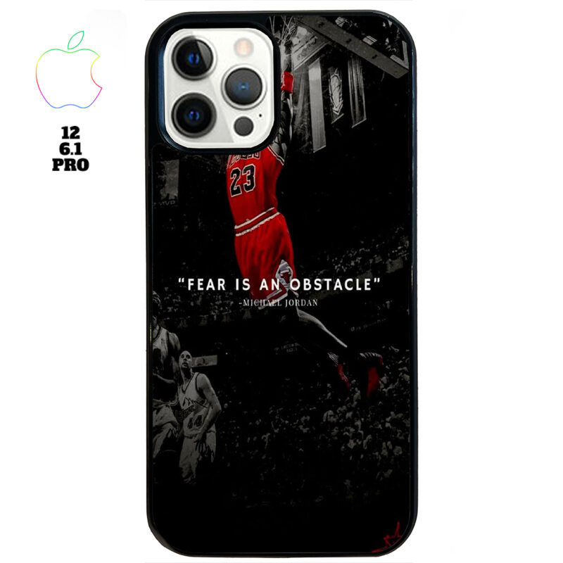 Fear Is An Obstacle Apple iPhone Case Apple iPhone 12 6 1 Pro Phone Case Phone Case Cover