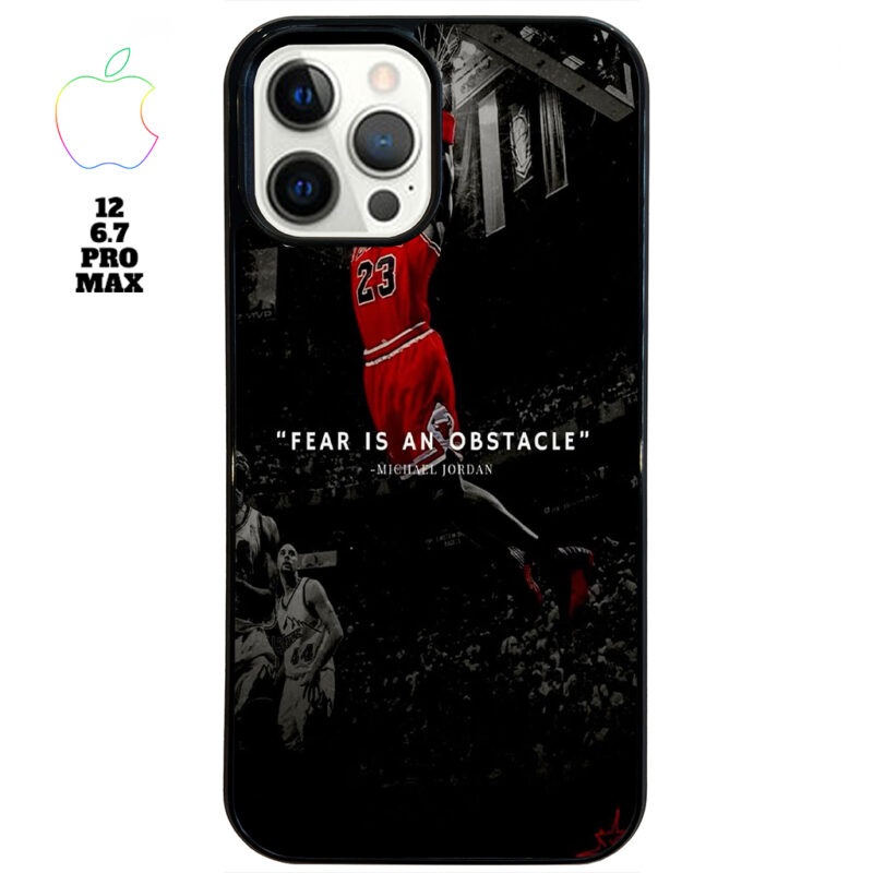 Fear Is An Obstacle Apple iPhone Case Apple iPhone 12 6 7 Pro Max Phone Case Phone Case Cover