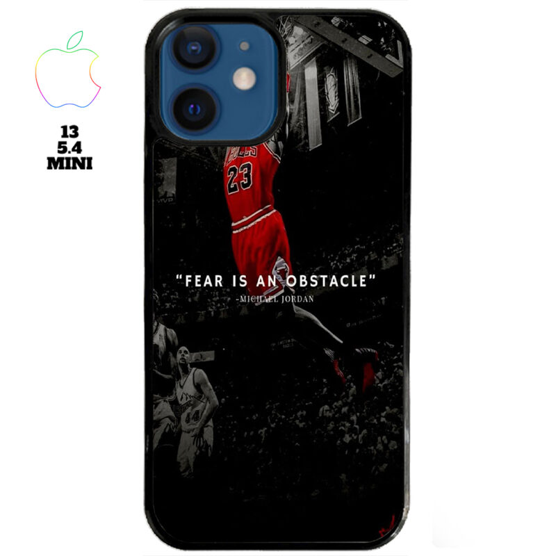 Fear Is An Obstacle Apple iPhone Case Apple iPhone 13 5 4 Mini Phone Case Phone Case Cover