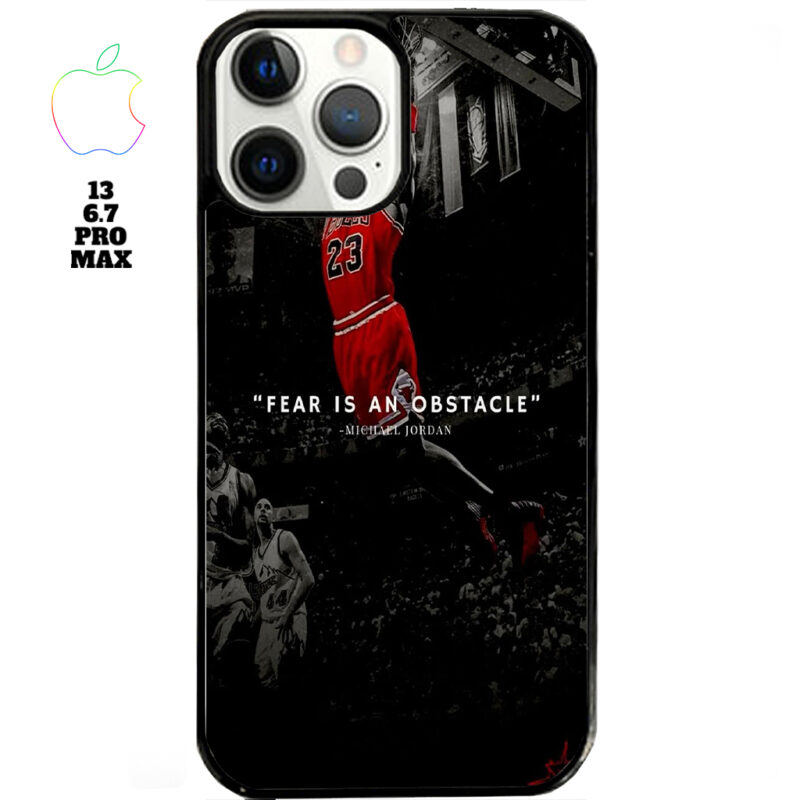 Fear Is An Obstacle Apple iPhone Case Apple iPhone 13 6.7 Pro Max Phone Case Phone Case Cover