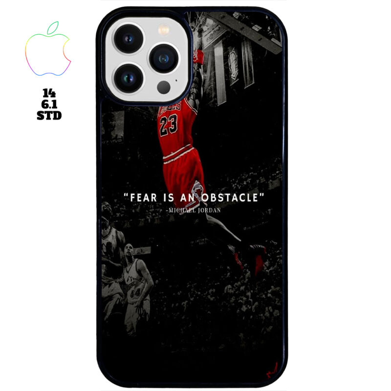 Fear Is An Obstacle Apple iPhone Case Apple iPhone 14 6.1 STD Phone Case Phone Case Cover