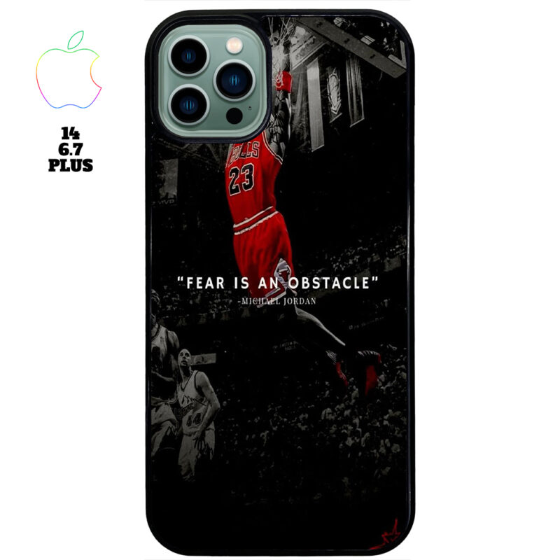 Fear Is An Obstacle Apple iPhone Case Apple iPhone 14 6.7 Plus Phone Case Phone Case Cover
