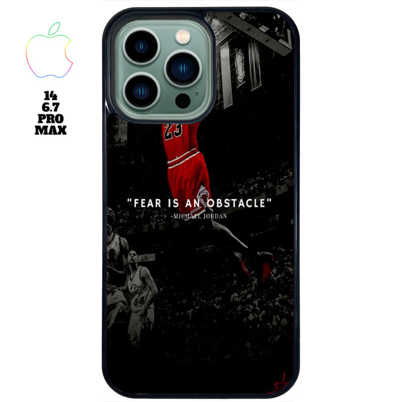 Fear Is An Obstacle Apple iPhone Case Apple iPhone 14 6.7 Pro Max Phone Case Phone Case Cover