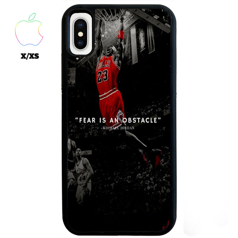 Fear Is An Obstacle Apple iPhone Case Apple iPhone X XS Phone Case Phone Case Cover