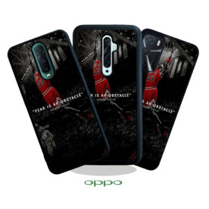 Fear Is An Obstacle Phone Case Oppo Phone Case Cover Product Hero Shot