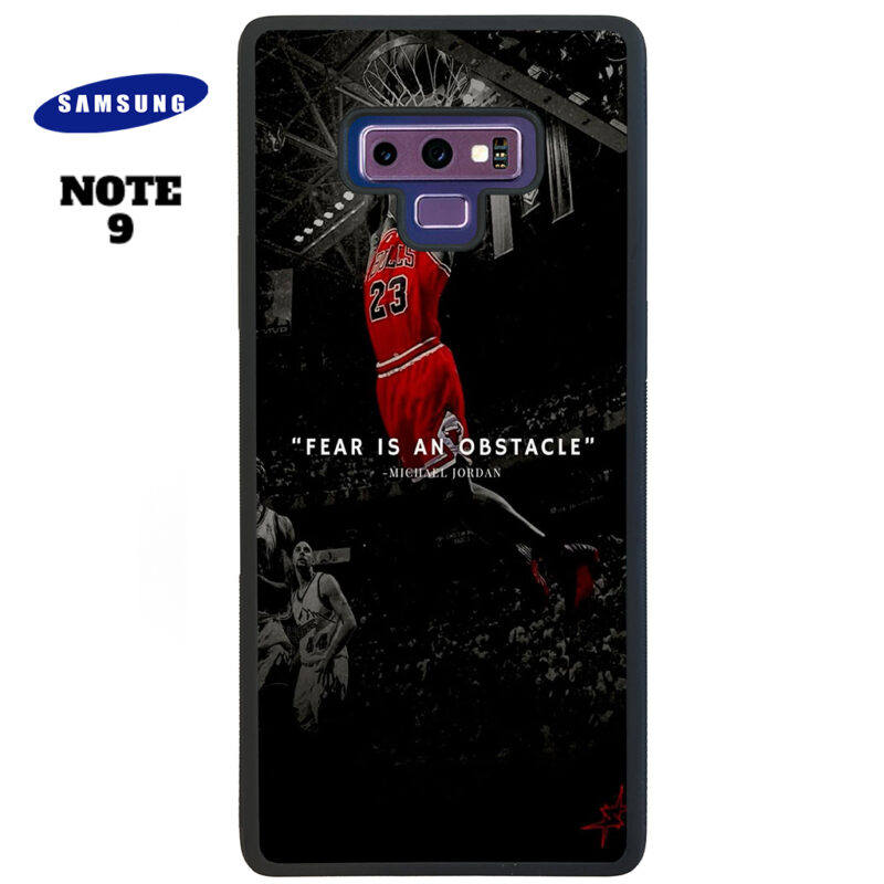 Fear Is An Obstacle Phone Case Samsung Note 9 Phone Case Cover