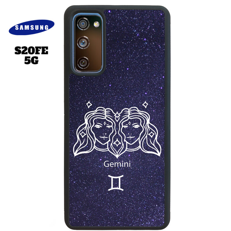 Gemini Zodiac Stars Phone Case Samsung Galaxy S20 FE 5G Phone Case Cover