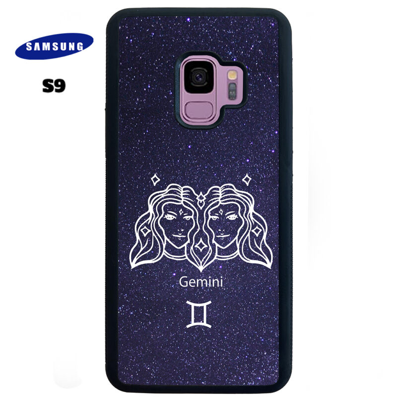 Gemini Zodiac Stars Phone Case Samsung Galaxy S9 Phone Case Cover